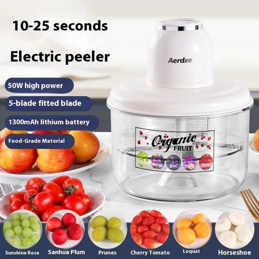 Electric Fruit Peeler Machine – Hands-Free Automatic Apple & Fruit & More Peeling Tool