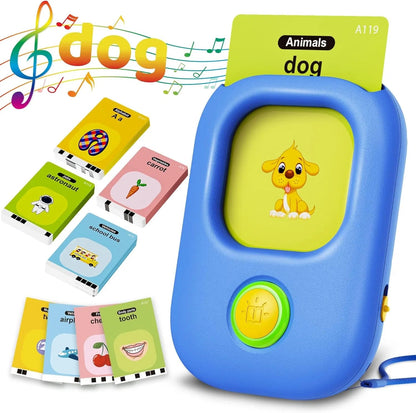 448 Talking Flash Cards for Toddlers | Montessori Educational Toy, Speech Therapy & Sensory Learning for Ages 1-5