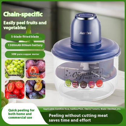 Electric Fruit Peeler Machine – Hands-Free Automatic Apple & Fruit & More Peeling Tool