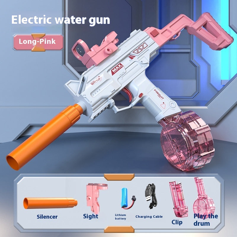 Children’s UZI Electric Backpack Water Blaster | Automatic Summer Toy for Pool & Beach Battles