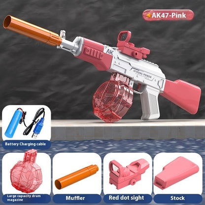 Fully Automatic AK47 Water Blaster Toy for Kids