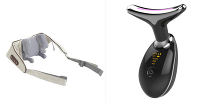 Cordless Neck & Shoulder Massager – 4D Kneading + Hot Compress Therapy