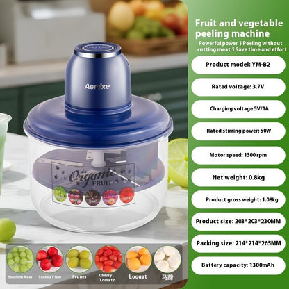 Electric Fruit Peeler Machine – Hands-Free Automatic Apple & Fruit & More Peeling Tool