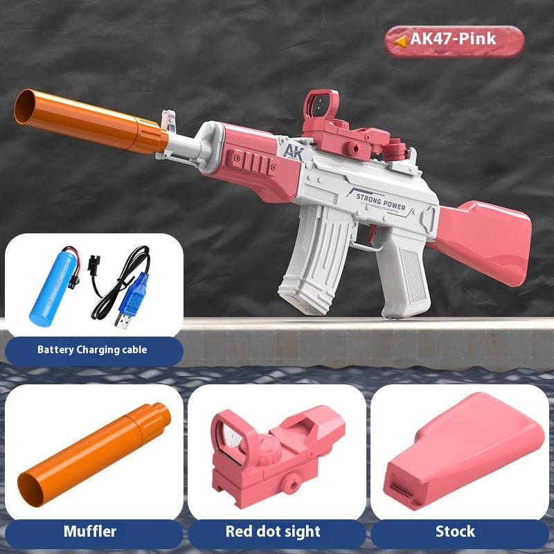Fully Automatic AK47 Water Blaster Toy for Kids