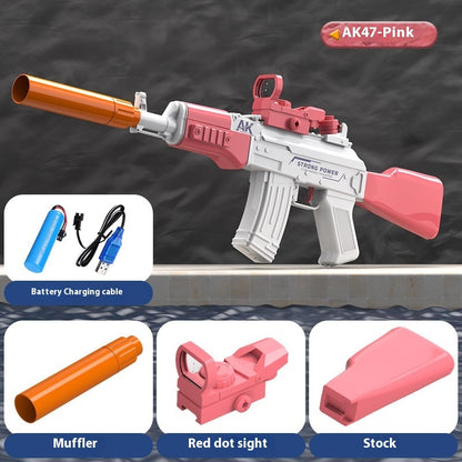 Fully Automatic AK47 Water Blaster Toy for Kids