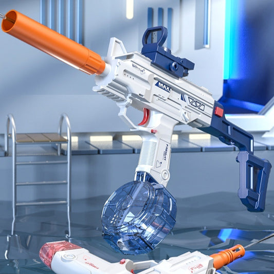 Children’s UZI Electric Backpack Water Blaster | Automatic Summer Toy for Pool & Beach Battles