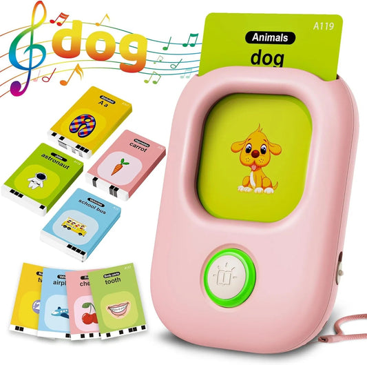 448 Talking Flash Cards for Toddlers | Montessori Educational Toy, Speech Therapy & Sensory Learning for Ages 1-5